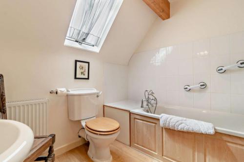 Koupelna v ubytování Church Farmhouse Annexe