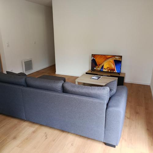 TV a/nebo společenská místnost v ubytování Maison l'Echappée Belle Pyrénées