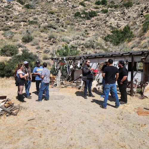 Επισκέπτες που μένουν στο Unique Desert Experience for a Romantic Getaway Ideal for Exotic Animal Lovers in Morongo Valley, California.