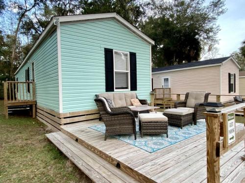 Budova, kde se prázdninový dům nachází