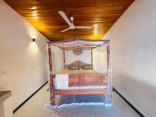 Ένα ή περισσότερα κρεβάτια σε δωμάτιο στο Erly Place - Guest House and Restaurant