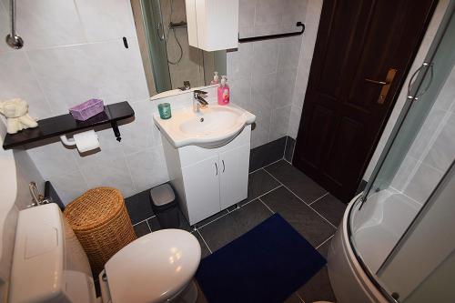 Ένα μπάνιο στο Apartment Nika