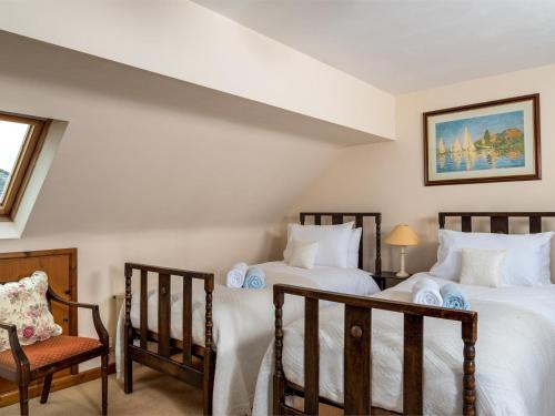 Ένα ή περισσότερα κρεβάτια σε δωμάτιο στο 3 Bed in Hay-on-Wye BN345