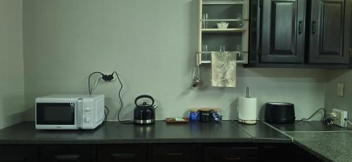 Η κουζίνα ή μικρή κουζίνα στο Sandgrouse Guesthouse