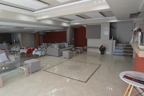 Majoituspaikan SunSea Hotel Petra baari tai lounge-tila