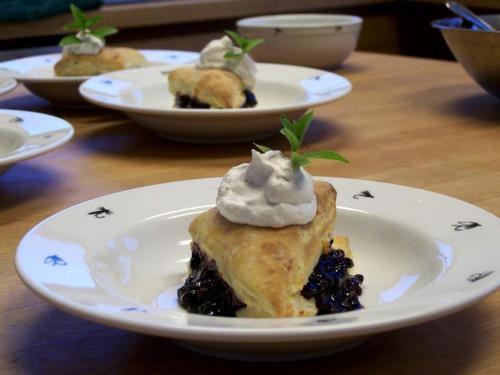 Jídlo v prázdninového domu nebo okolí