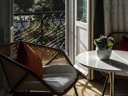 Un lugar para sentarse en Sofitel Roma Villa Borghese