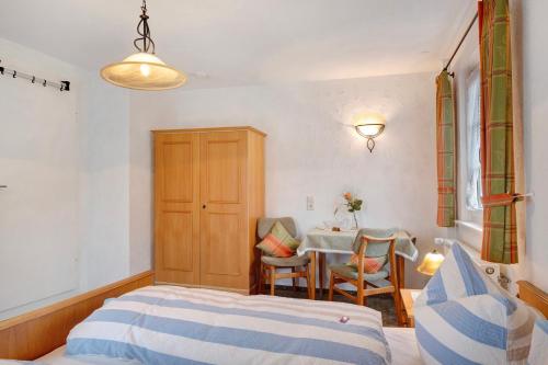 Katil atau katil-katil dalam bilik di Haus Luise in Lenzkirch