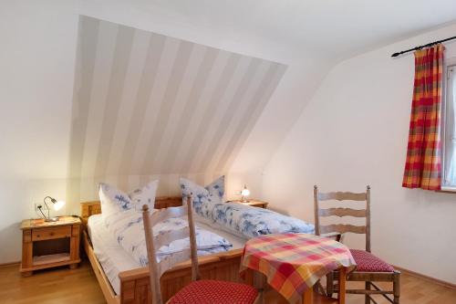 Katil atau katil-katil dalam bilik di Haus Luise in Lenzkirch