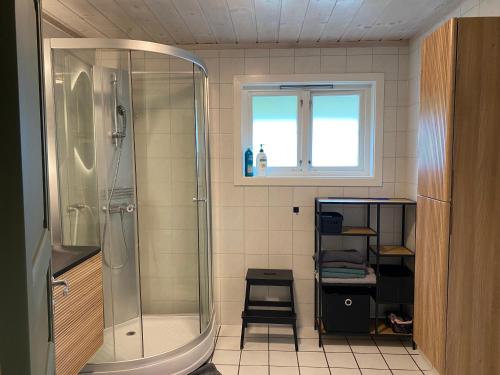Phòng tắm tại Familievennlig 2 mannsbolig Hemsedal Sentrum