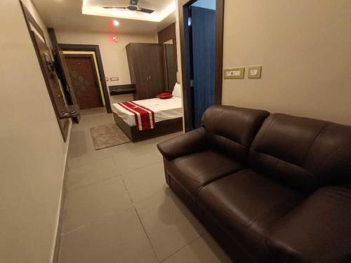 Posezení v ubytování Hotel O VRK