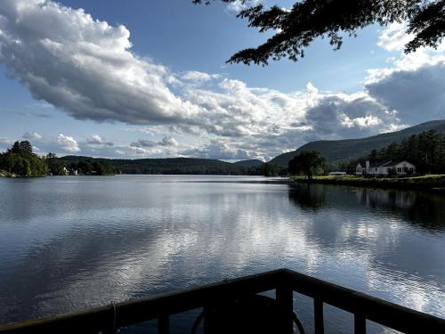 a view of a large body of water at Cozy Lakefront Cabin Perfect for a Family Getaway in Wells, NY in Wells