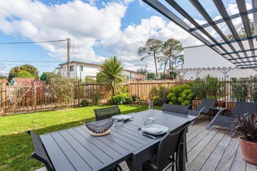 Bel appartement avec jardin proche des plages et du golf