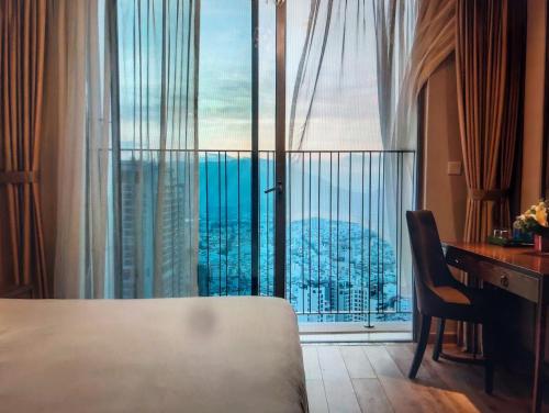 Katil atau katil-katil dalam bilik di The Starfish Seaview House