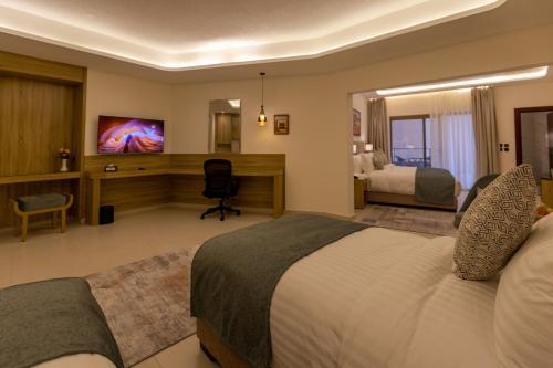 Televisyen dan/atau pusat hiburan di Petra Legacy Luxury