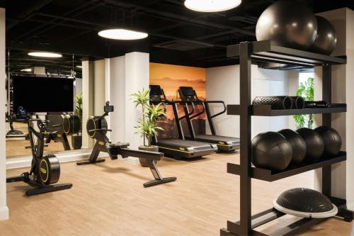 Fitness centrum a/nebo fitness zařízení v ubytování W Edinburgh