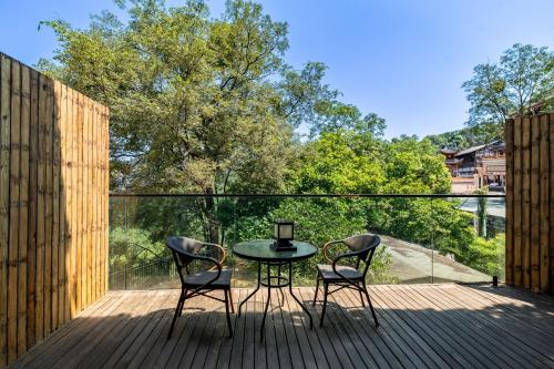 Balkón nebo terasa v ubytování Feiwan B&B