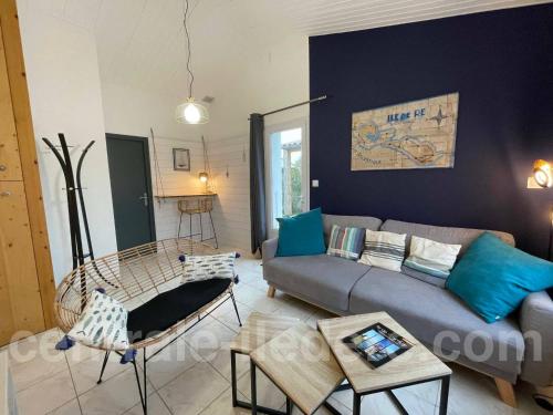 Khu vực ghế ngồi tại La Villa de l Arroche Marine