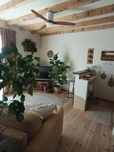 Ruang duduk di Briciole di Pietra B&B