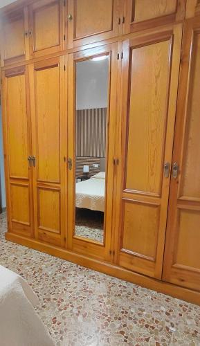 Ένα ή περισσότερα κρεβάτια σε δωμάτιο στο Villa Caheta
