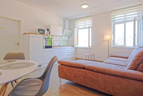 Kuchyň nebo kuchyňský kout v ubytování Modern family apartment in Bamberg