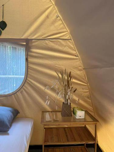 Milky Way Glampingにあるベッド