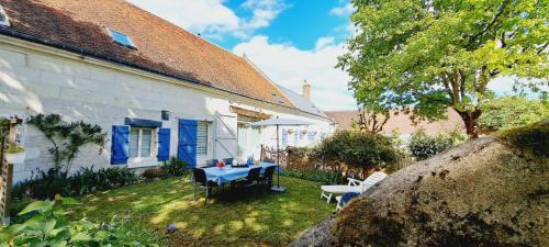Zahrada ubytování Gîte La Grange au cœur des châteaux