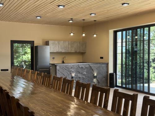 Kuchyň nebo kuchyňský kout v ubytování Bambooresthouse