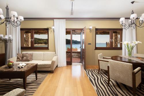 Χώρος καθιστικού στο Brijuni Exclusive Villas