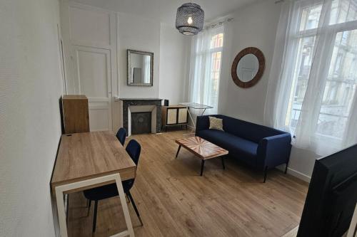 Χώρος καθιστικού στο La Parenthèse Havraise