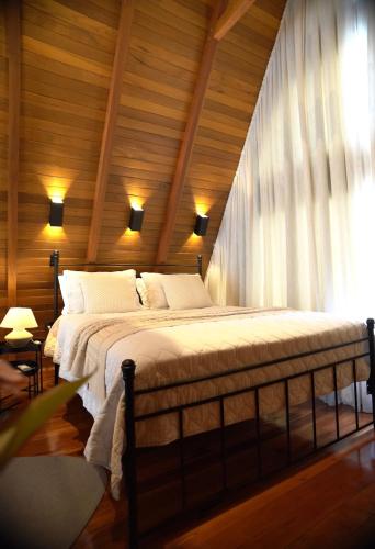 Gulta vai gultas numurā naktsmītnē Cabana Flor do Sol