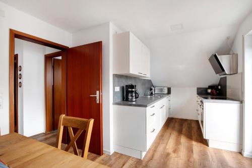 Dapur atau dapur kecil di Ferienwohnung In Bempflingen
