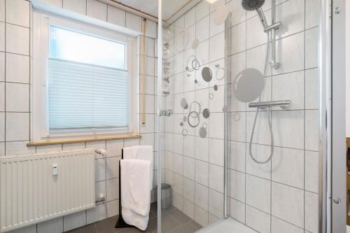 Koupelna v ubytování Ferienwohnung Steffi