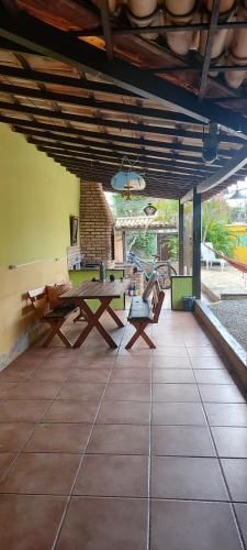 Pati o zona exterior de Espacio chill hostel