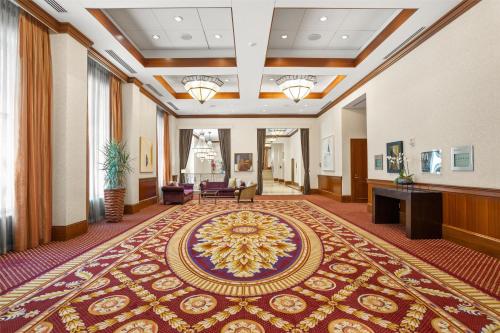 Гостиная зона в Conrad Indianapolis
