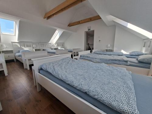 Una cama o camas en una habitación de HOSTEL VANEČA