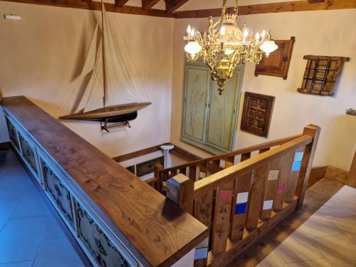 Χώρος καθιστικού στο La Hacienda de Navafria