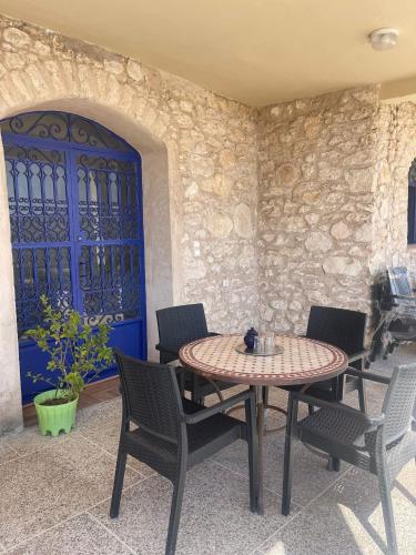 Patio nebo venkovní prostory v ubytování Dar Mahjoubi