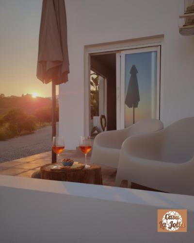 Χώρος καθιστικού στο Casa La Jolla B&B