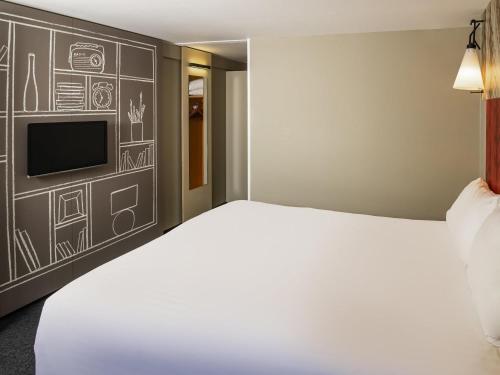 Katil atau katil-katil dalam bilik di ibis Plymouth