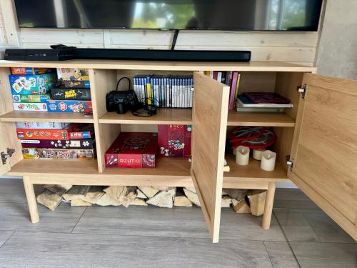 Afbeelding uit fotogalerij van Domki nad jeziorem Dadaj in Kojtryny