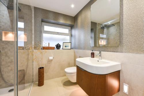 Koupelna v ubytování The Rife, West Wittering