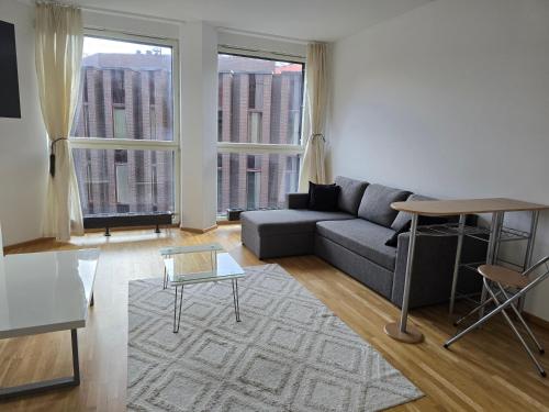 Гостиная зона в Bright Studio in Rotermann Quarter - Noor Apartment