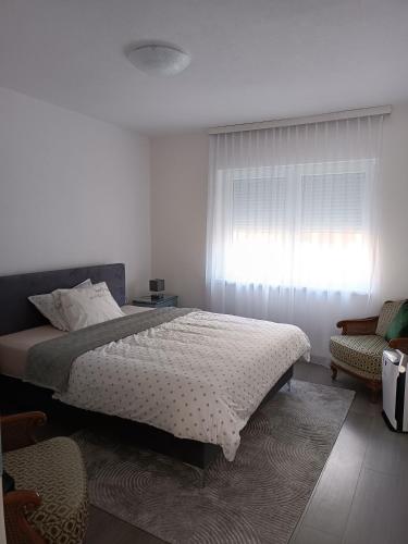 Postel nebo postele na pokoji v ubytování Apartman Centar A