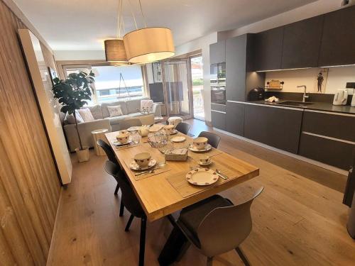 Appartement chic au cœur des Gets, capacité 6 pers, proche ski et commerces