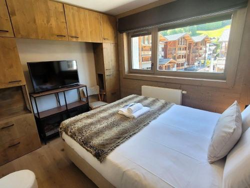 Appartement chic au cœur des Gets, capacité 6 pers, proche ski et commerces