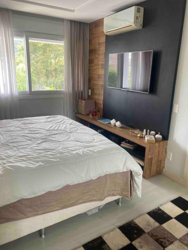 Llit o llits en una habitació de Casa Arvoredo