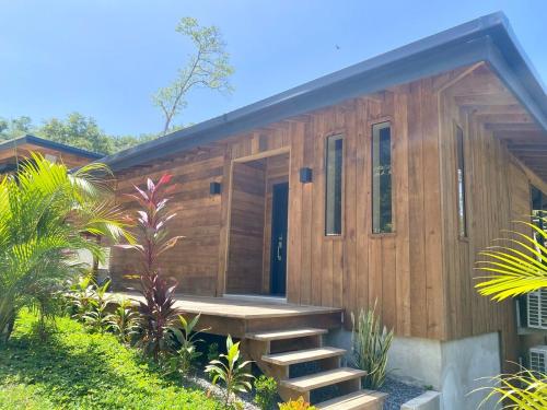 Κήπος έξω από το Villa Cass