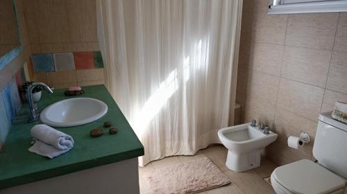 Vannituba majutusasutuses Posada El Descanso