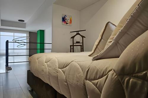 Χώρος καθιστικού στο Loft cómodo con Parqueo + Self check-in ·El Dorado